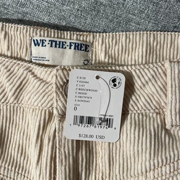 We The Free As You Are Corduroy Maxi Skirt.NWT - Picture 3 of 6